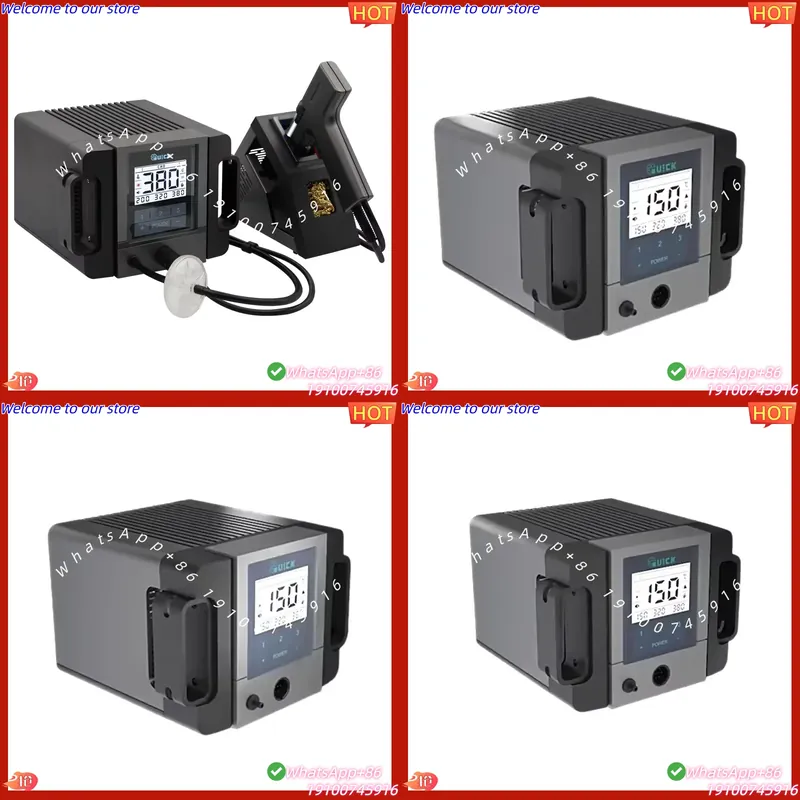 Desoldering Pump Electric Vacuum Station - Estación de Desoldadura QUICK TV2 2026,